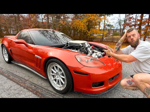 Rebuilding A TOTALED Twin Turbo Corvette!