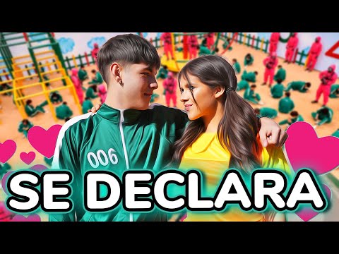 💍 ¡¡MI VECINO SE DECLARA!!  ❤️‍🔥 ¡¡JUGAMOS EL JUEGO DEL CALAMAR EN LA VIDA REAL!! *sale mal*