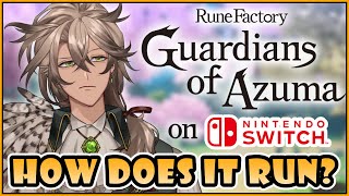 How Well Does Rune Factory: Guardians of Azuma Run on Switch?