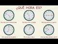 Mastering Telling Time in Spanish