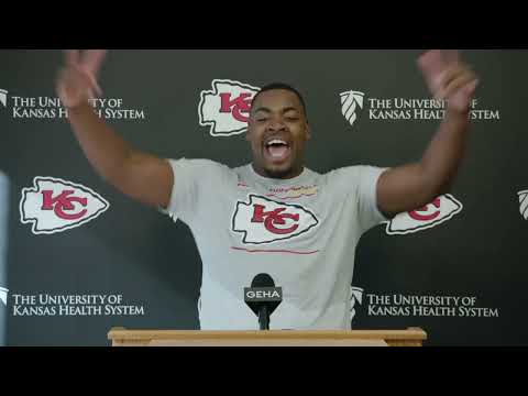 Chris Jones: "We have a lot of quality guys in the room" | Press Conference 1/21 video clip 