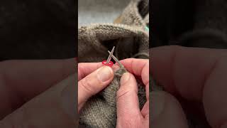 Ärmelmaschen stilllegen