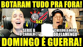 TIMÃO ATROPELA ATHLÉTICO ANTES DE ENCARAR O FLAMENGO! MANO E BENJA DESABAFAM! "DOMINGO É GU3RRA"