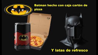 🦇🦇Cómo hacer a batman con caja de cartón diy manualidad🦇🦇#Batman #batmanarkhamknight