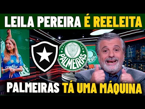 LEILA É REELEITA A PRESIDENTE DO PALMEIRAS ! VERDÃO RUMO AO TRI !!! NOTICIAS DO PALMEIRAS HOJE