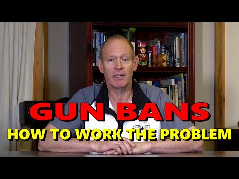 GUN BANS (the way to fix the problem)
