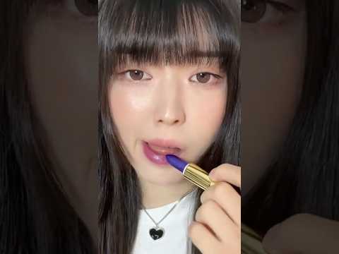 파란색 온도 변화 립스틱? #lips