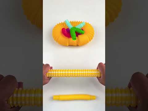 POP-TUBE Creating Sound #satisfyingvideos #toys #relaxing #creative #diy #oddasmr #poptubesounds