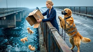 Cruel Woman Throws Puppies Off The Icy Bridge — A Miracle Rescue❤️