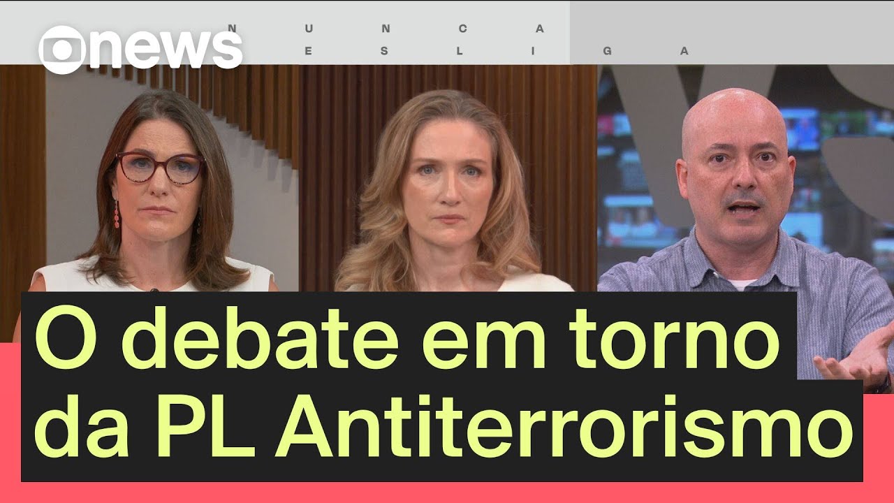 Entrevista O debate em torno da PL Antiterrorismo | GloboNews Mais TV Online Entrevista O debate em torno da PL Antiterrorismo | GloboNews Mais