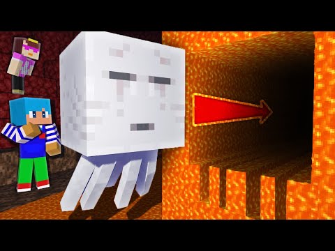 MOBの秘密基地に潜入してみた【まいくら / マインクラフト】