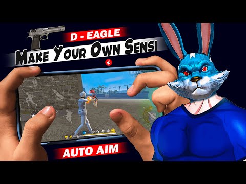 How To Make Your Own Sensitivity For Desert Eagle🔥🤯 Find Your Only Red Number Settings🔥 | FF Max
