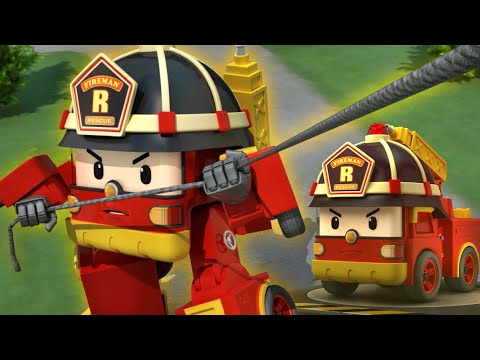 รอย ตอนพิเศษ│มาชมฉากเจ๋งๆ ของโปลีกัน│ไฟไหม้น่ากลัว│การ์ตูนสำหรับเด็ก│โรโบคาร์โพลีทีวี
