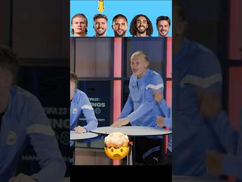 Haaland vs Ruben Dias vs Walker vs Cucurella vs Grealish - Reaction to their FIFA card