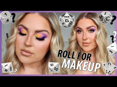ROLL for MAKEUP challenge! ? this is my favorite challenge ever