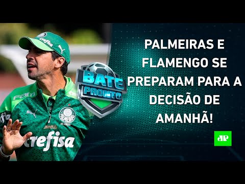 Palmeiras tenta ENCONTRAR SOLUÇÕES para JOGO DECISIVO contra o Flamengo! | BATE-PRONTO