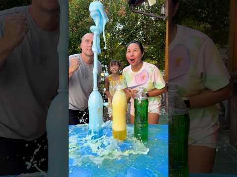 Which fountain is higher? #shorts by GamGam Family
