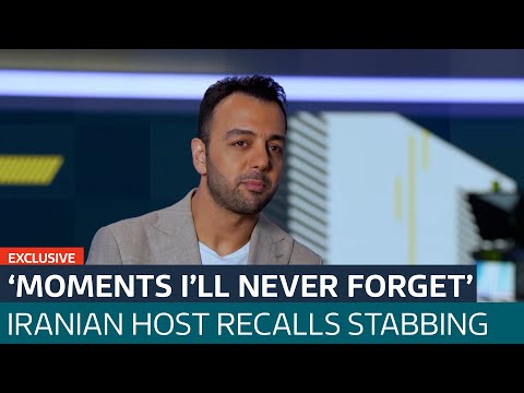 'I'll never forget': Iranian journalist recalls moment he was stabbed outside London home | ITV News