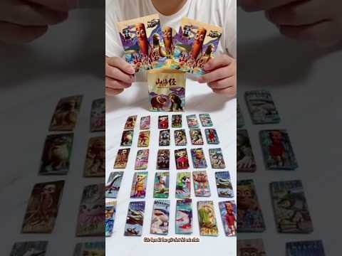 REVIEW thẻ mù Sơn Hải Kinh bạn muốn thử không #funnyshorts #brainrot #blindbox