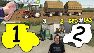 W KOŃCU❗😎 OGLĄDAM CIĄGNIKI U HANDLARZY😱 KTÓRY MAM KUPIĆ❓😀 ZBIERAMY KOSTKI😍➡️GPD FS 25 1️⃣4️⃣3️⃣
