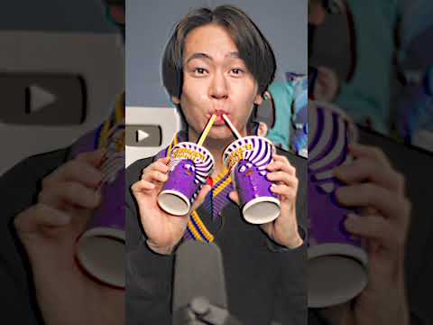 都市伝説のグリマスシェイクを飲んでみたら... #grimaceshake