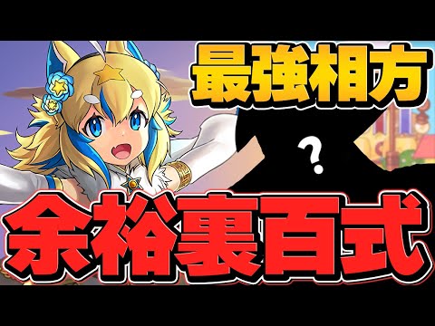 正月フェルル最強時代！？裏百式も3色陣ループで安定破壊！最新テンプレ編成！【パズドラ】