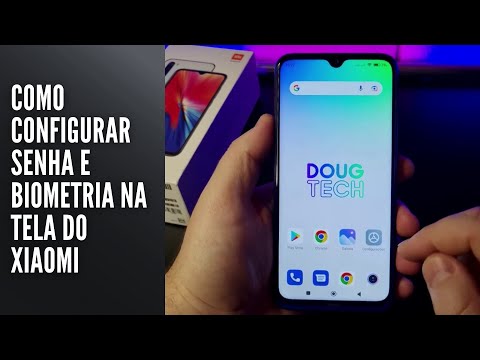 Como configurar senha e biometria na tela do Xiaomi