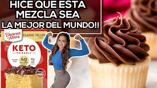 PASTELITOS KETO PARA BAJAR DE PESO ALTOS EN PROTEÍNA / RECETA EXPRESS