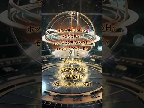 【10月28日】☕今日の12星座運勢ランキング🌟あなたの星座にぴったりのドリンクは?#占い #星座占い #今日の運勢 #CapCut #開運#shorts