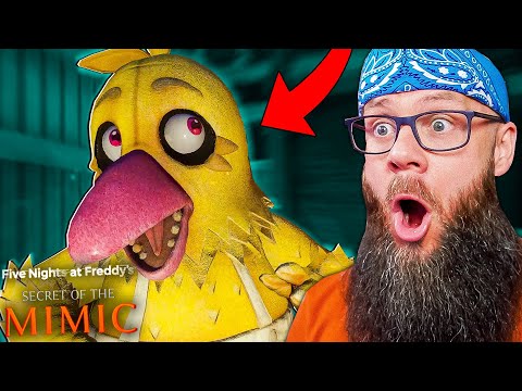 🔥To Ona Żyje!? *CHICA* Chce Mnie *DORWAĆ* w FNAF: SECRET OF THE MIMIC Odcinek 4