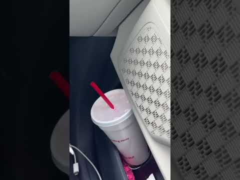 This is ridiculous—I'm stopping by a trash can today #messy #cupholder #cups