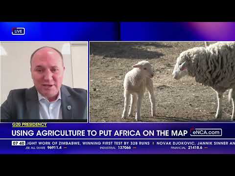 YouTube video thumbnail: G20 Presidency: Using Agriculture to Put Africa on the Map