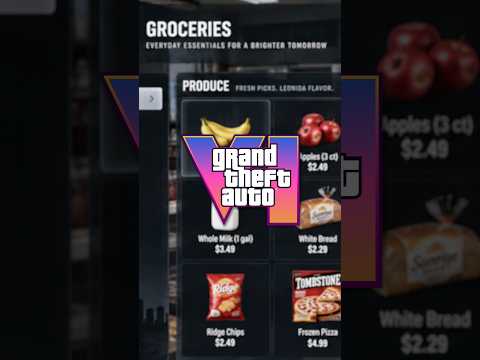 GTA 6 Almost Had a Grocery Shopping System 🥕 🤯