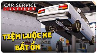 Sửa Xe Cùng Đồng Đội Và Những Pha "Luộc Đồ" Đi Vào Lòng Đất | Car Service Together #2