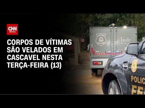 Corpos de vítimas são velados em Cascavel nesta terça-feira (13) | LIVE CNN