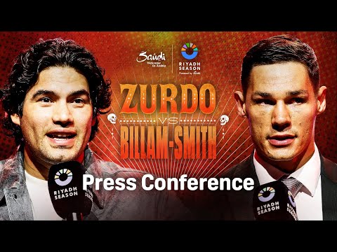 RIYADH SEASON: LATINO NIGHT | GILBERTO ‘ZURDO’ RAMIREZ VS. CHRIS BILLAM-SMITH PRESS CONFERENCE LIVE