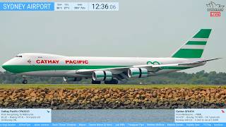🔴FIRST VISIT - Cathay Retro 80th Ann. B748 - Plane Spotting @ Sydney Airport with Kurt - 17.03.26🔴