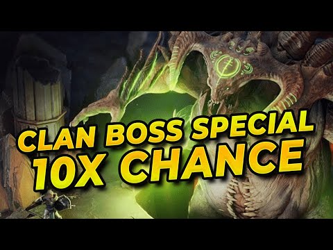 Clan Boss Special 10x Event I Raid Shadow Legends