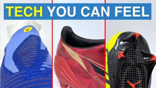 Top 5 football boot TECH YOU CAN ACTUALLY FEEL