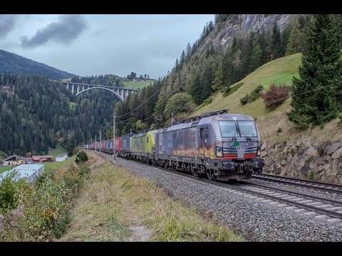 Zugverkehr auf der Brennerbahn 19-10-2023 (TXL, ÖBB, Lokomotion, uvm)