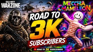 Road to 3K Subscribers | WARZONE | Meccha Chameleon - Malayalam Live