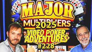 $1,000 ROYAL FLUSH on Major Multipliers Video Poker!