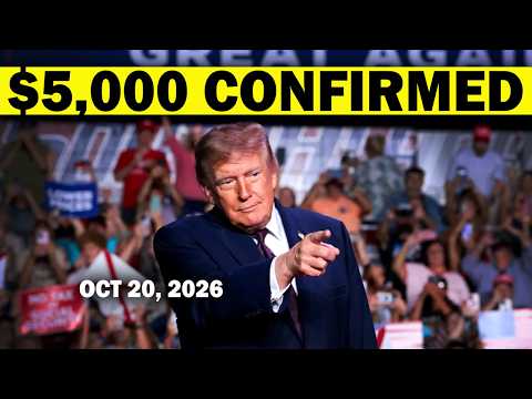 BREAKING | TRUMP CONFIRMS $5,000 CHECKS FOR ADULTS | ‘WE CAN EASILY HANDLE IT!’