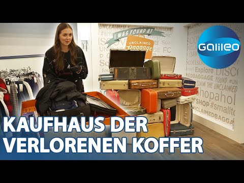 Kaufhaus der verlorenen Koffer: Hier wird das Gepäck von Fluggästen verkauft | Galileo | ProSieben