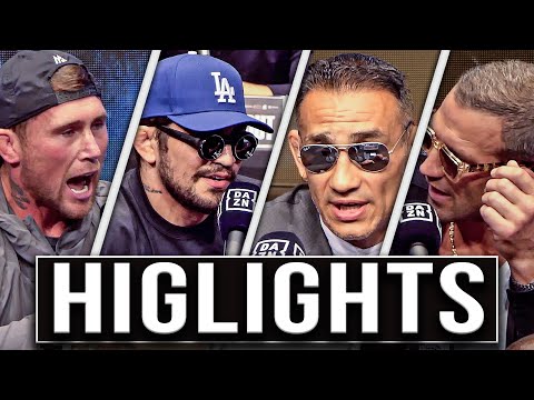 HIGHLIGHTS • Darren Till | Rockhold | Danis | Tony Ferguson | PRESS CONFERENCE | Misfits Boxing