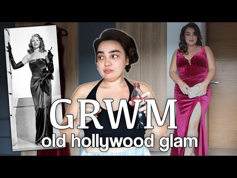 ARRÉGLATE CONMIGO: la boda de una de mis mejores amigas 👰🏻‍♀️💄(old hollywood glam)