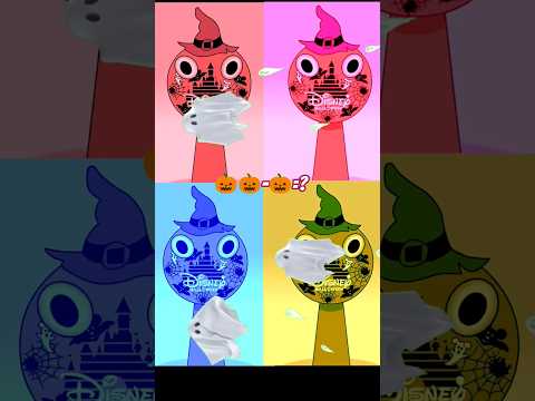 DISNEY PUMPKIN #sprunki #funny #incredibox #shorts #sprunkiincredibox #helloween