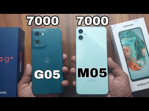 Moto G05 vs Galaxy M05 Speed Test Comparison?