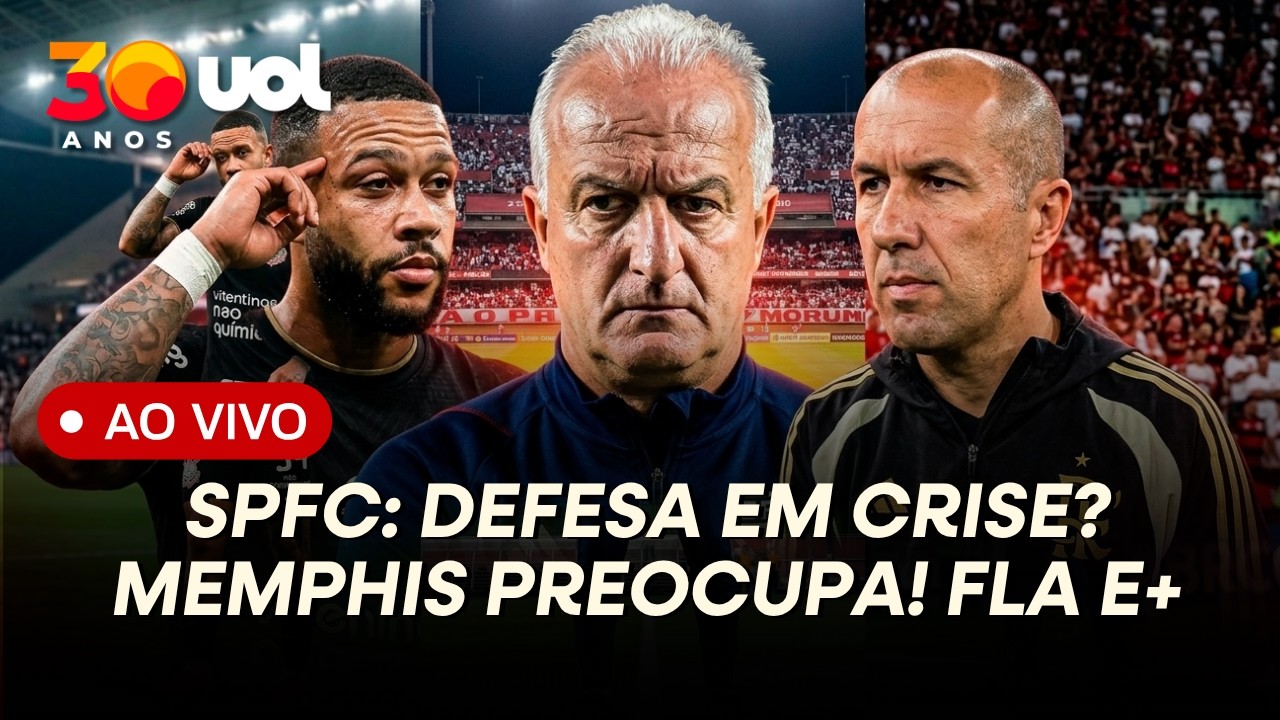 CRISE NA DEFESA DO SÃO PAULO? MEMPHIS PREOCUPA CORINTHIANS! A DECISÃO DO FLAMENGO NA LIBERTADORES E+