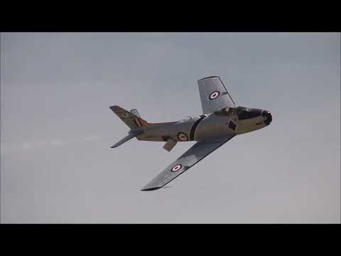 CA-27 Mk 32 (F-86) Sabre Jet Flying at Temora Nov 2011